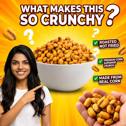 Crunchy Corn Nuts (4 Flavours) Sample Kit 4X50g